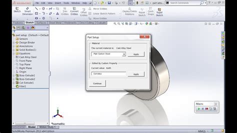 Save as STL macro for SOLIDWORKS .